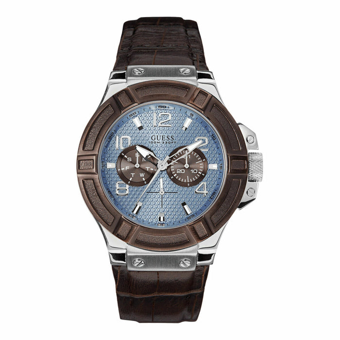 Men's Watch Guess W0040G10 Brown