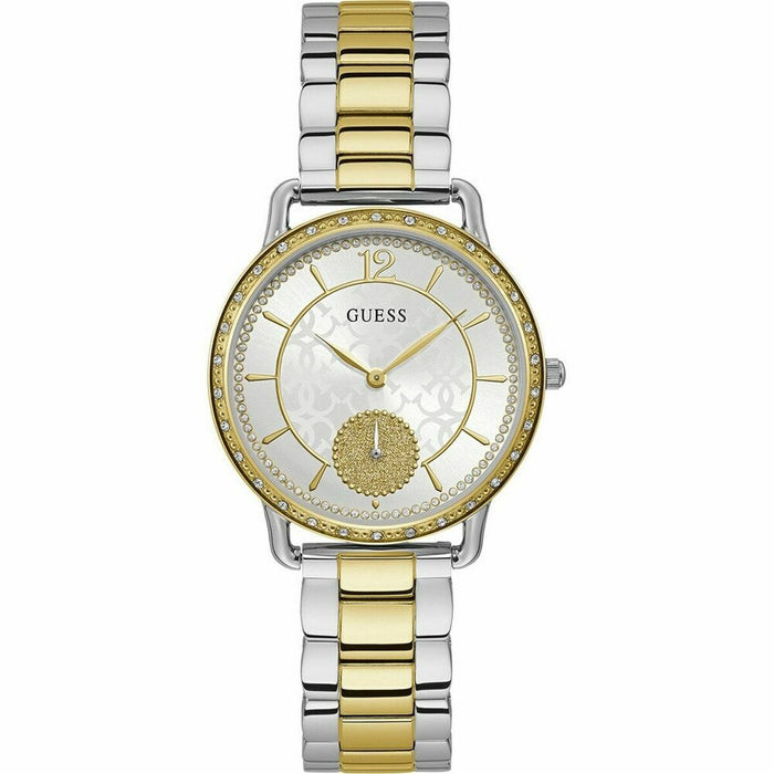 Men's Watch Guess W1290L1 Gold Silver