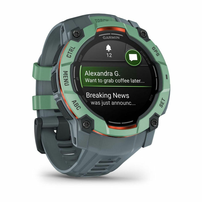 Men's Watch GARMIN 010-03020-01 Black Green