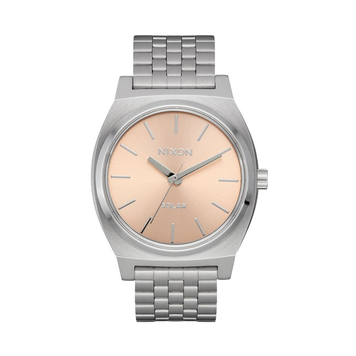 Men's Watch Nixon TIME TELLER SOLAR Silver
