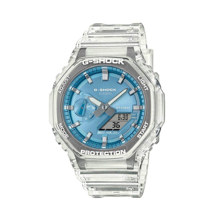 Men's Watch Casio G-Shock BRIGHT METALLIC - LIGHT BLUE (Ø 44,5 mm)