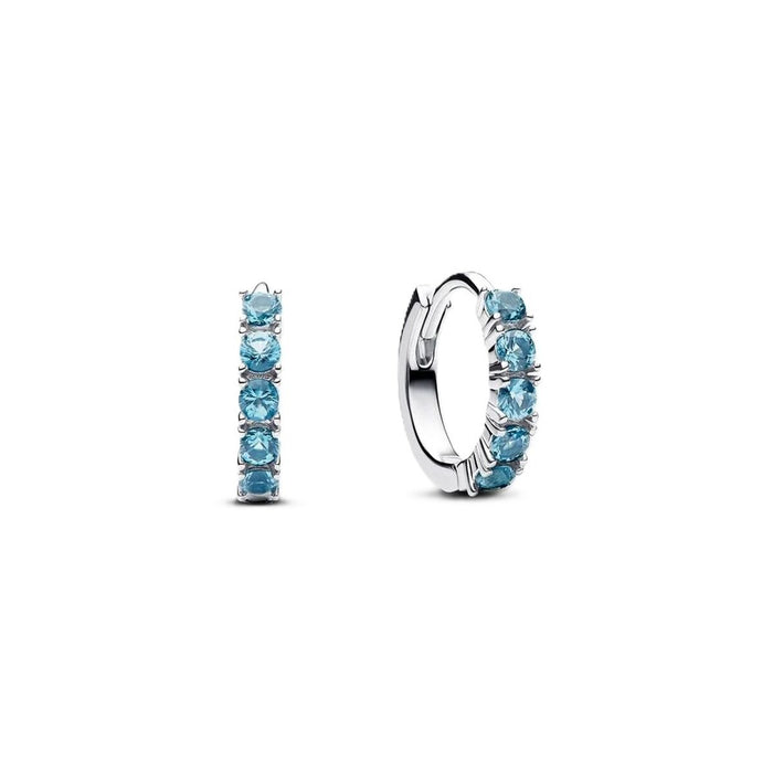 Ladies' Earrings Pandora 293849C01 Silver Blue