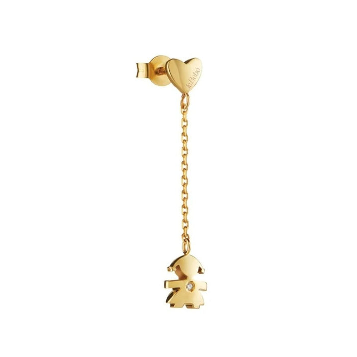 Ladies' Earrings leBebe LBB713 9 Carat Gold Golden