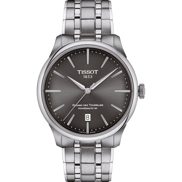 Men's Watch Tissot CHEMIN DES TOURELLES POWERMATIC 80 (Ø 39 mm)