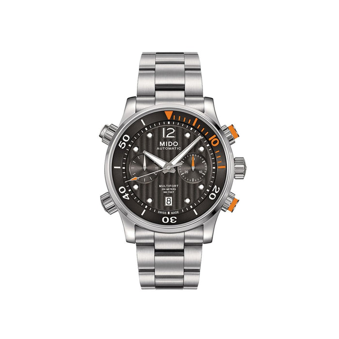 Men's Watch Mido MULTIFORT TWO CROWNS (Ø 44 mm)