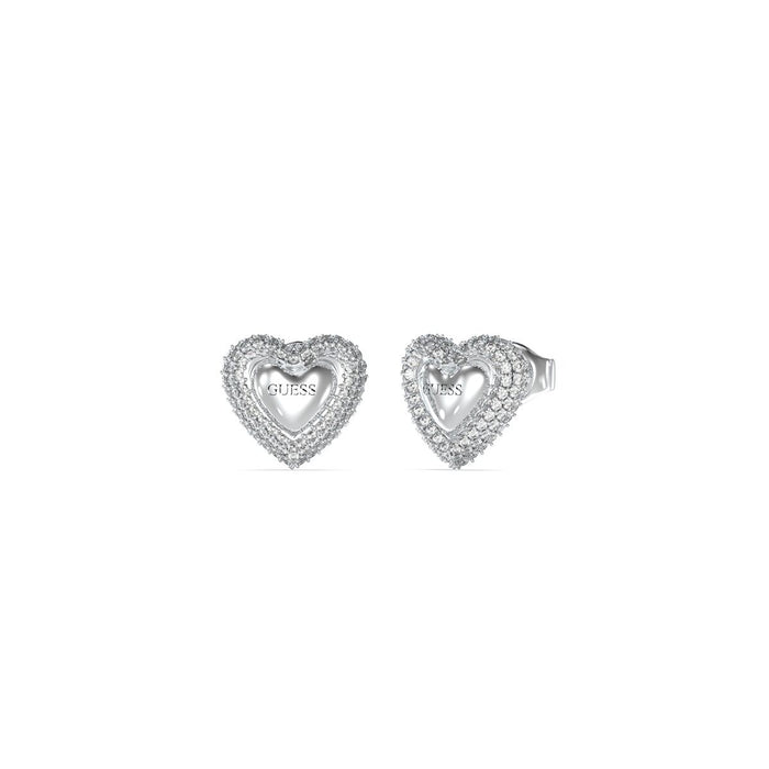 Ladies' Earrings Guess JUBE05020JWRHT-U Silver