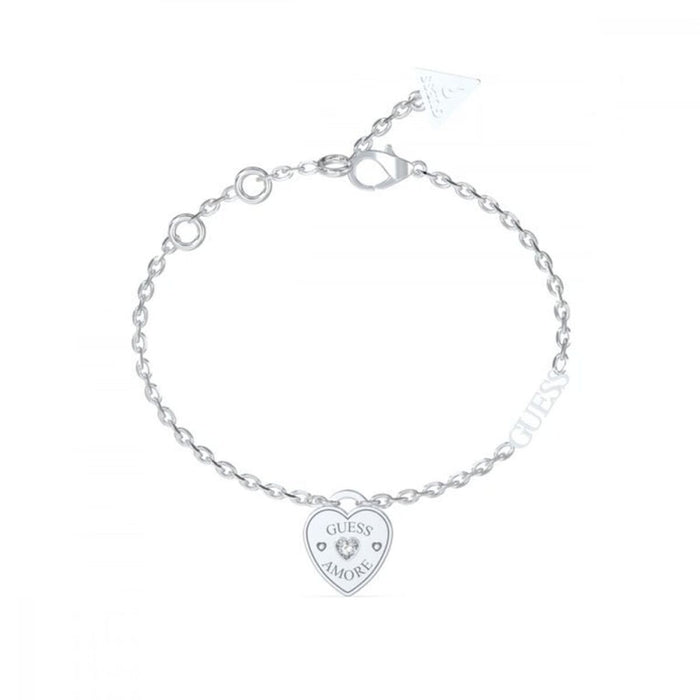 Ladies' Bracelet Guess JUBB05057JWRHS Silver