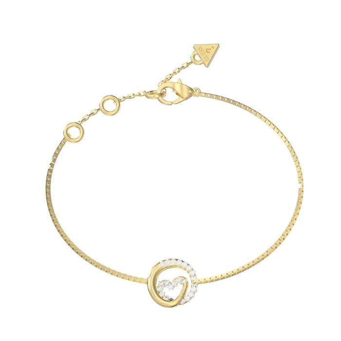 Ladies' Bracelet Guess JUBB05527JWYGS Golden
