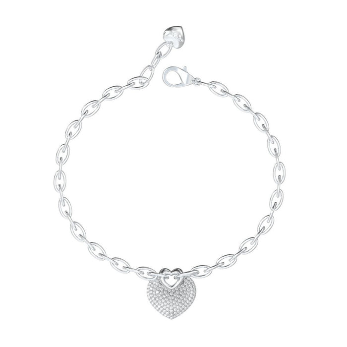 Ladies' Bracelet Guess JUBB05214JWRHS Silver