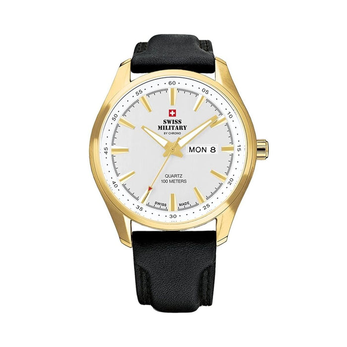 Men's Watch Swiss Military Chrono SM34027.08 Black