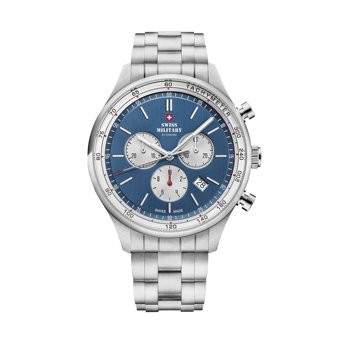 Men's Watch Swiss Military Chrono SM34081.03 Silver
