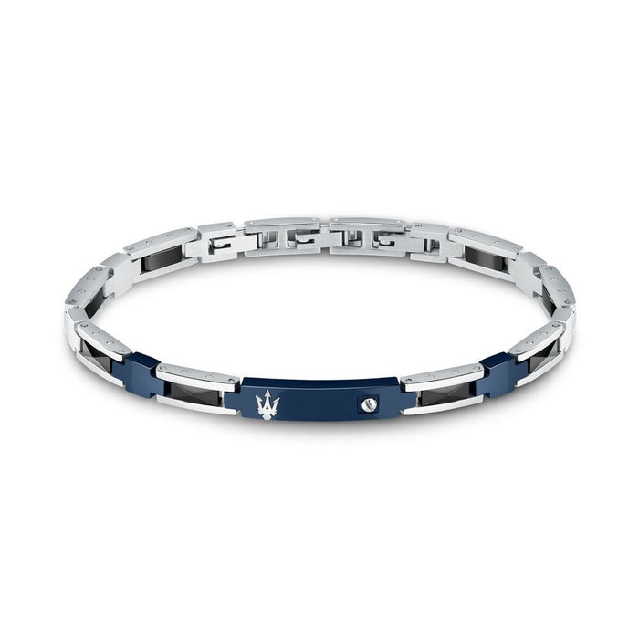 Men's Bracelet Maserati CERAMIC Stainless steel Silver