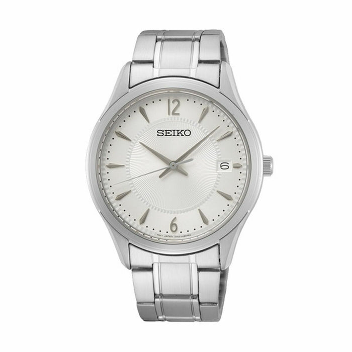 Men's Watch Seiko SUR417P1 Grey Silver (Grey) (Silver)