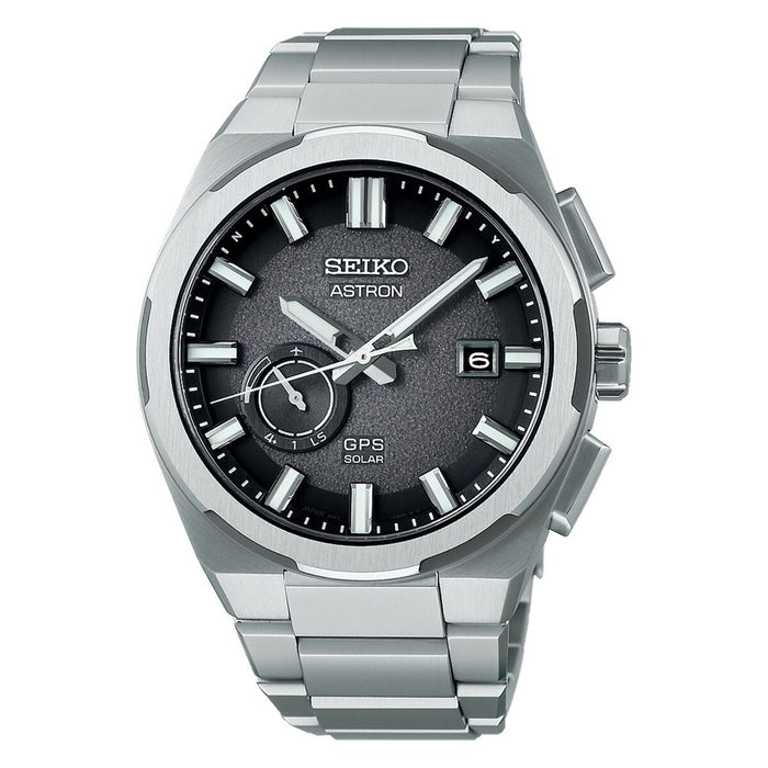 Unisex Watch Seiko ASTRON Mod. SOLAR GPS Silver