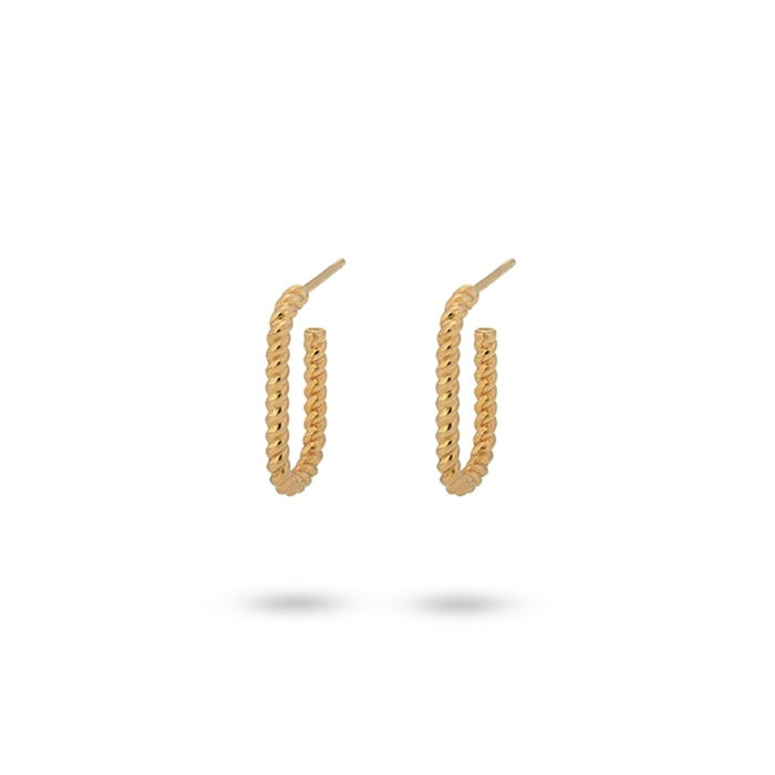 Ladies' Earrings 24KAE 42441Y Golden