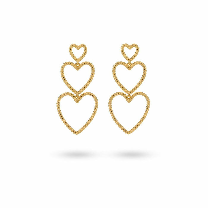 Ladies' Earrings 24KAE 42442Y Golden