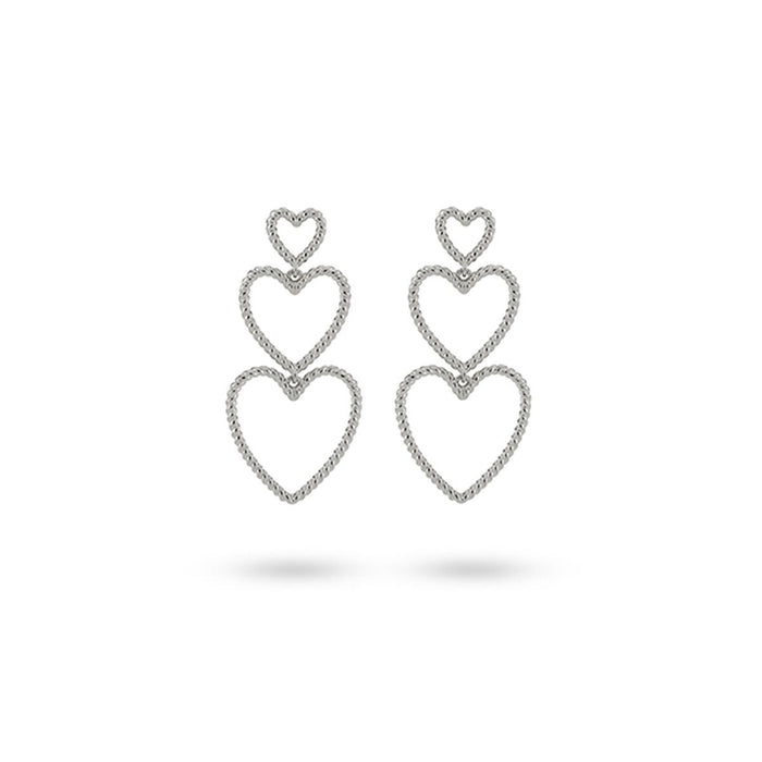 Ladies' Earrings 24KAE 42442S Silver