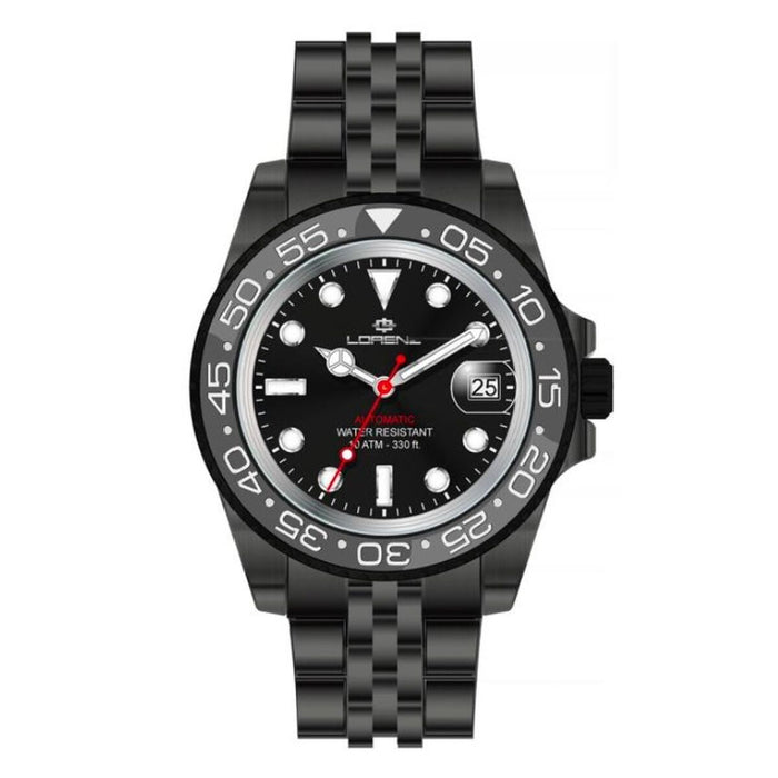 Men's Watch Lorenz 26130AA Black (Ø 43 mm)