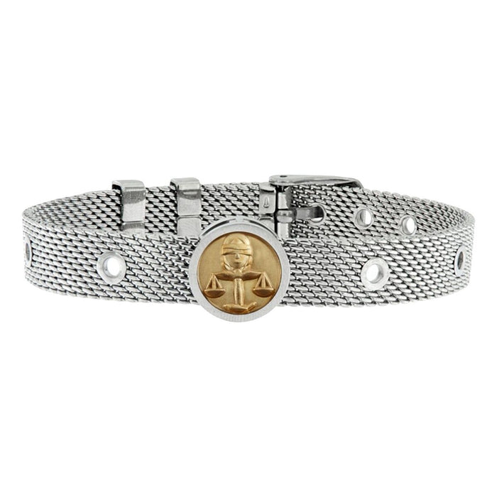 Unisex Bracelet Law Talent Jewels TJA-2-05-01-1-235 Silver