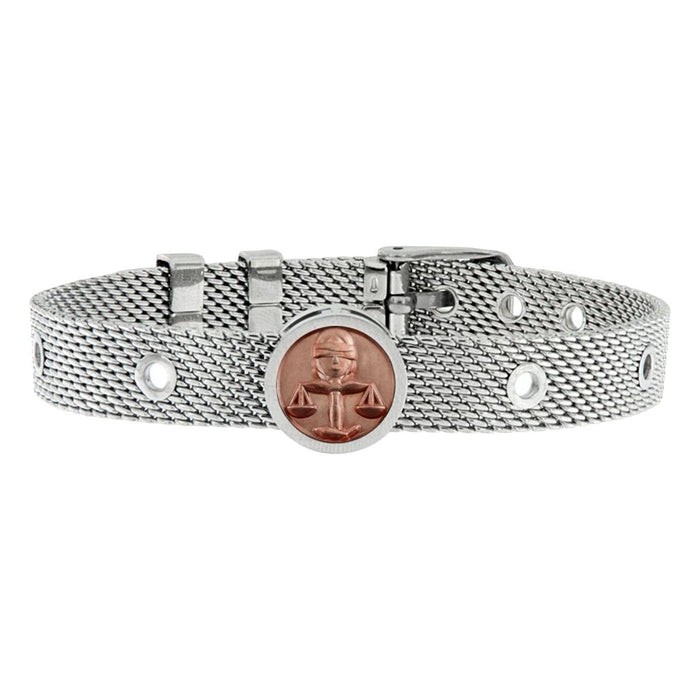 Unisex Bracelet Law Talent Jewels TJA-2-05-02-1-235 Silver