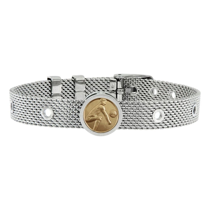 Unisex Bracelet VolleyBall Player Talent Jewels TJA-1-12-01-1-235 Silver